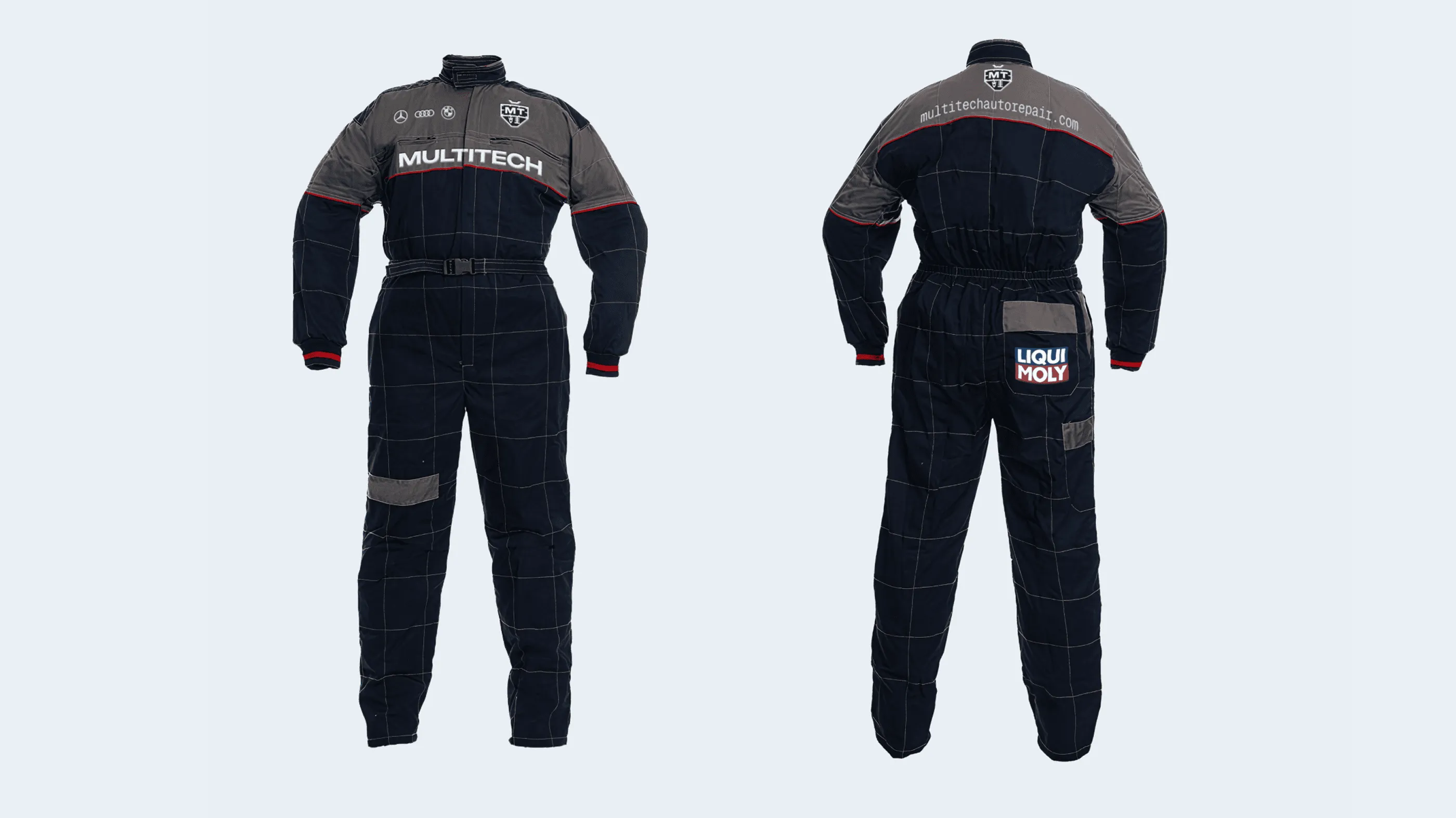 Multitech workshop coverall in the corporate Carbon tone